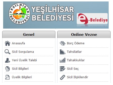 yesilhisar belediyesi emlak vergisi odeme islemleri emlak vergisi borcu